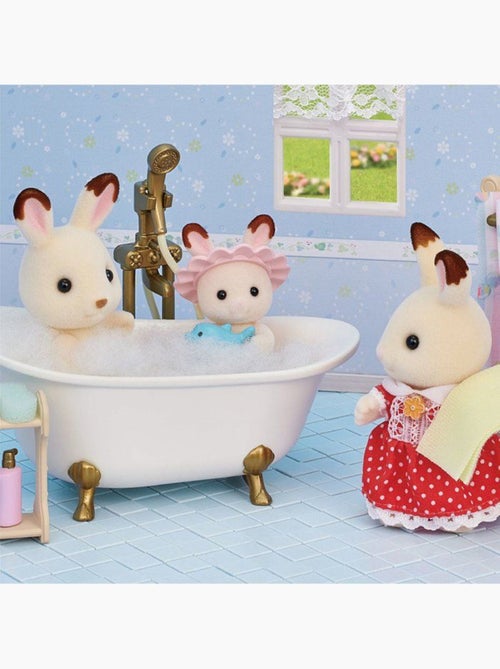 Le set baignoire et douche - sylvanian families - 5739 - Kiabi
