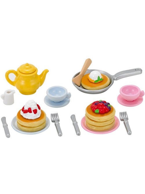 Le set de goûter pancake - sylvanian families - 5225 - Kiabi