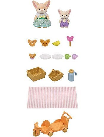 Le set de pique-nique des frères et sœurs fennec - sylvanian families - 5698