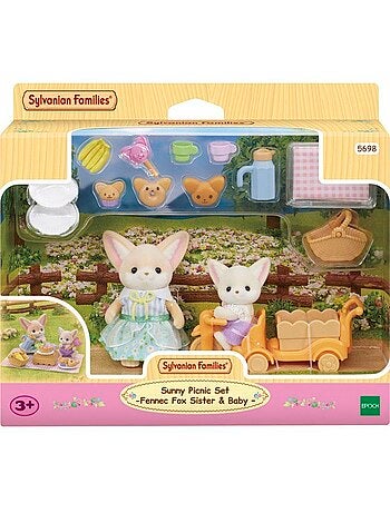 Le set de pique-nique des frères et sœurs fennec - sylvanian families - 5698