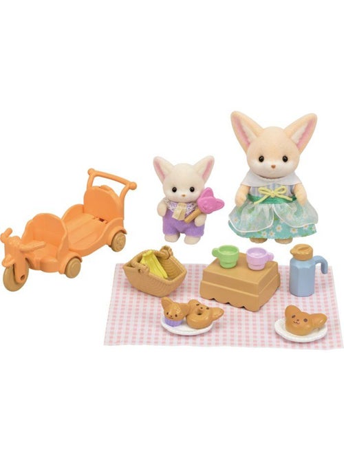 Le set de pique-nique des frères et sœurs fennec - sylvanian families - 5698 - Kiabi