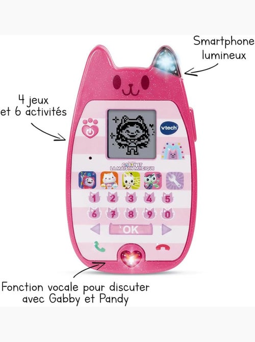 Le Smartphone éducatif Gabby Et La Maison Magique - Vtech - Kiabi