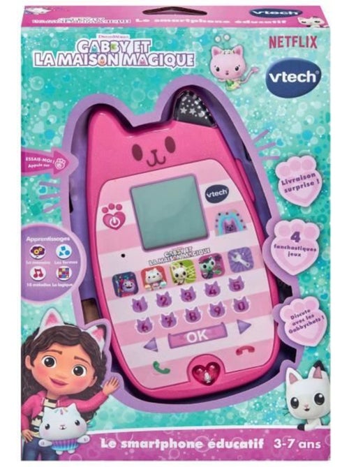 Le Smartphone éducatif Gabby Et La Maison Magique - Vtech - Kiabi