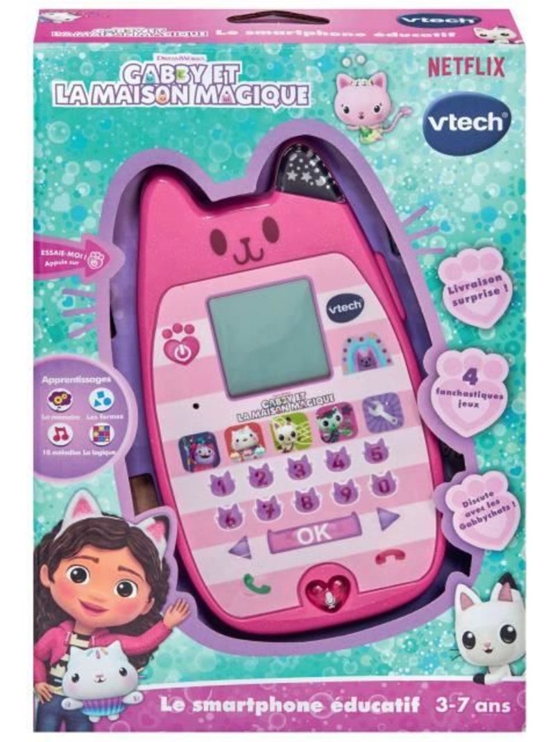 Le Smartphone éducatif Gabby Et La Maison Magique - Vtech Multicolore - Kiabi