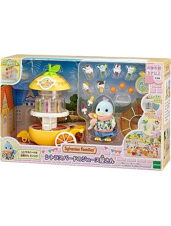 Le stand de jus de fruits - sylvanian families - la fête foraine - dès 3 ans