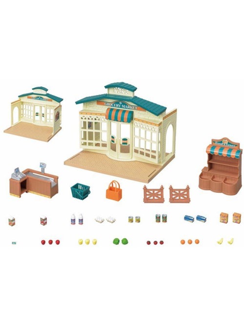 Le supermarché - sylvanian families - 5315 - Kiabi