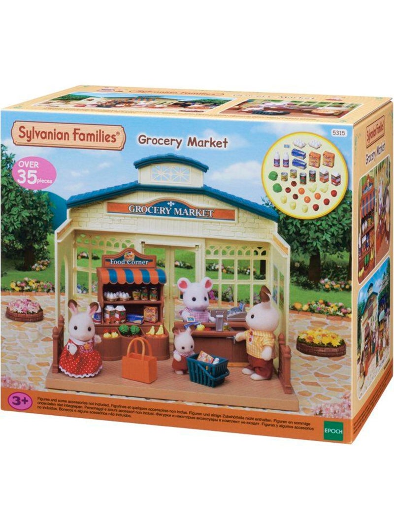Le supermarché - sylvanian families - 5315 Beige - Kiabi