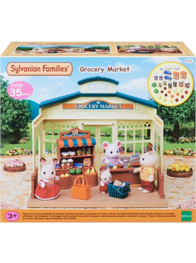 Le supermarché - sylvanian families - 5315 Beige - Kiabi