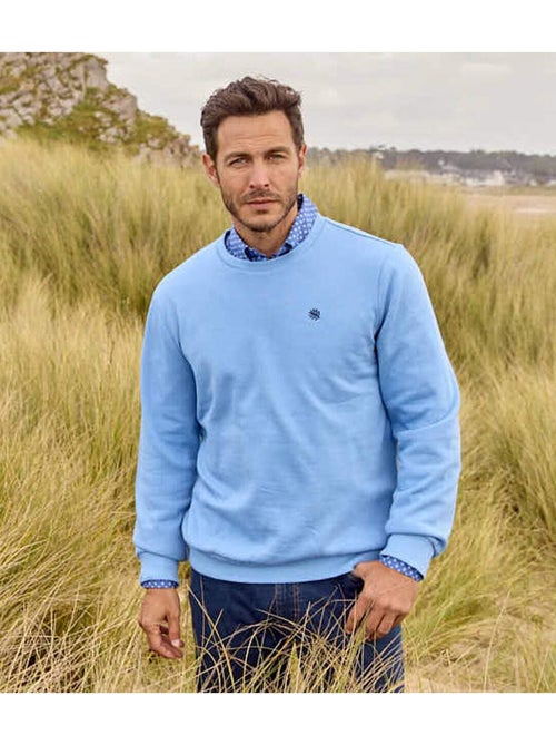 Le sweat molleton col rond - atlas for men - Kiabi Le sweat molleton col rond - atlas for men - Kiabi