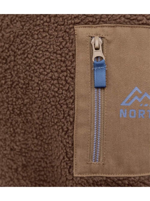 Le sweat sherpa à col zippé - atlas for men - Kiabi Le sweat sherpa à col zippé - atlas for men - Kiabi