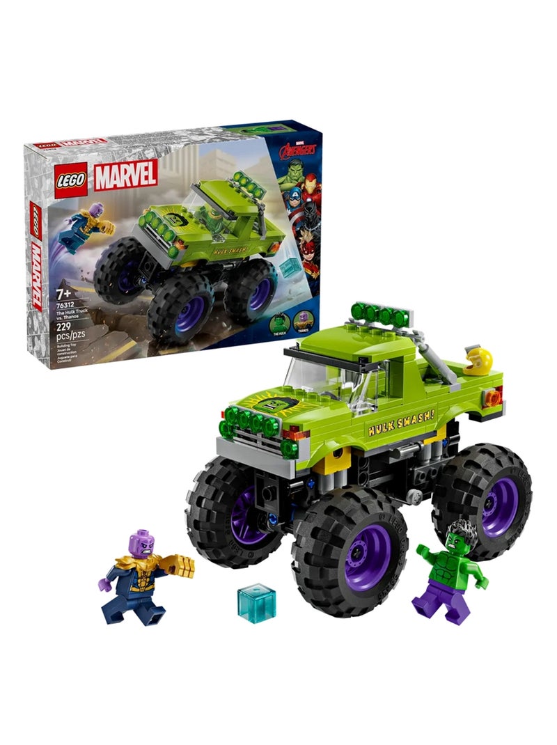 Le tout-terrain de Hulk contre Thanos Multicolore - Kiabi