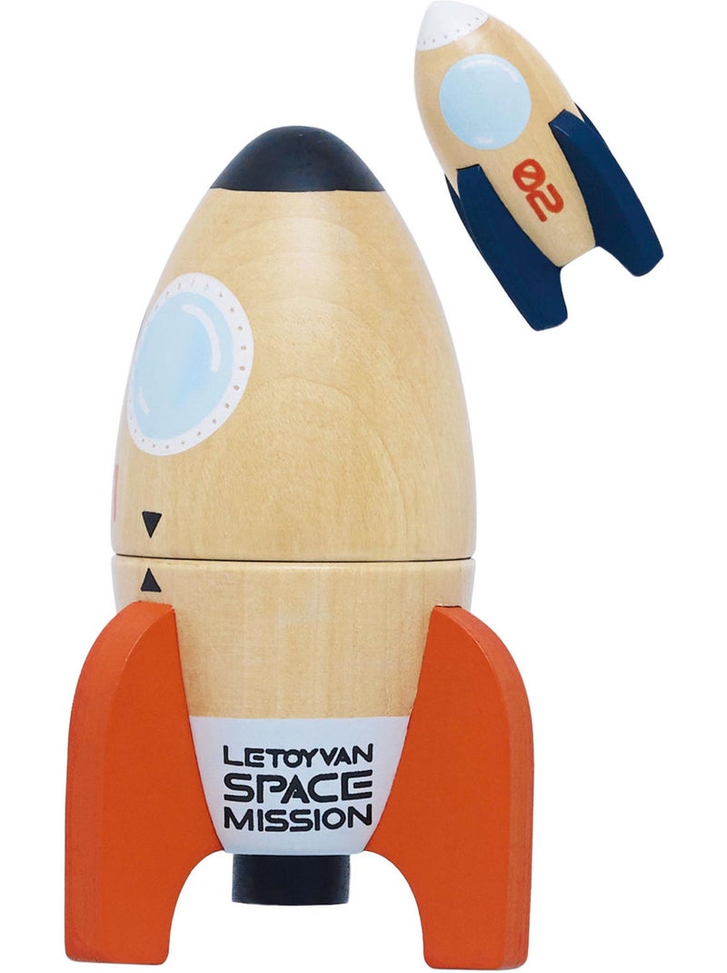 Le toy van - fusées magnétiques Beige - Kiabi