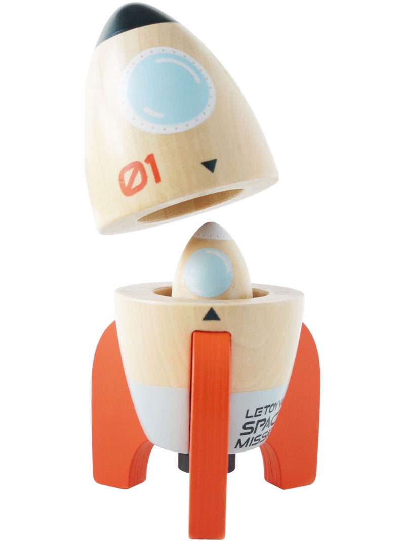 Le toy van - fusées magnétiques Beige - Kiabi
