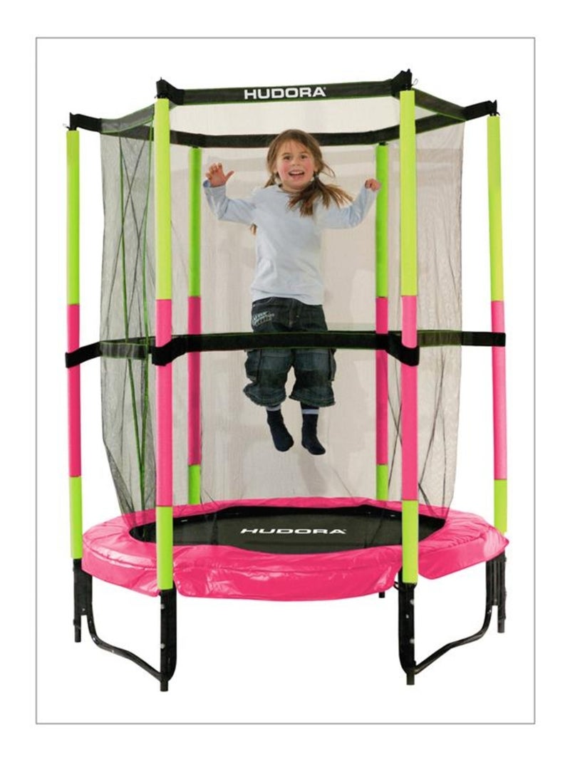 Le trampoline Joey Jump 3.0 rose de 140 cm de diamètre Multicolore - Kiabi