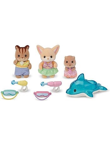 Le trio des bébés à la piscine - Sylvanian Families - 5749