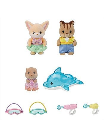 Le trio des bébés à la piscine - Sylvanian Families - 5749