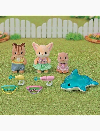 Le trio des bébés à la piscine - Sylvanian Families - 5749