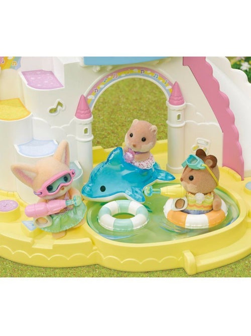 Le trio des bébés à la piscine - sylvanian families - 5749 - Kiabi