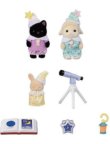 Le trio des bébés pyjama party - Sylvanian Families - 5750