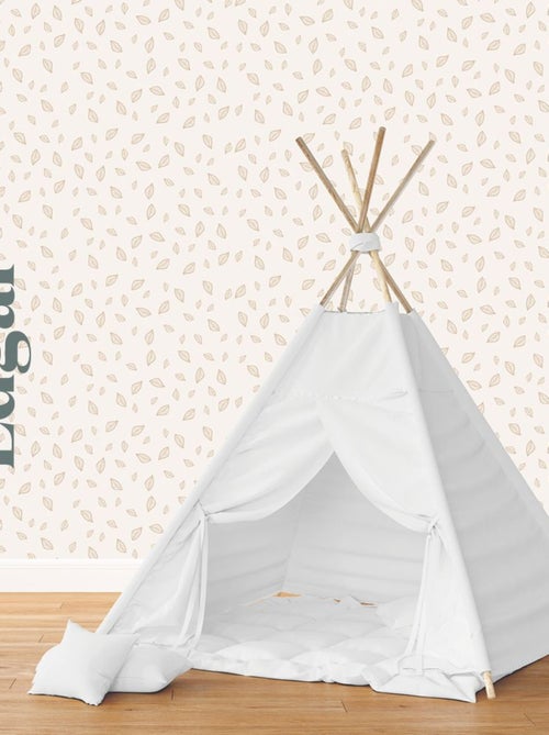 Lé unique papier peint - Motif Edgar le renard - Kiabi