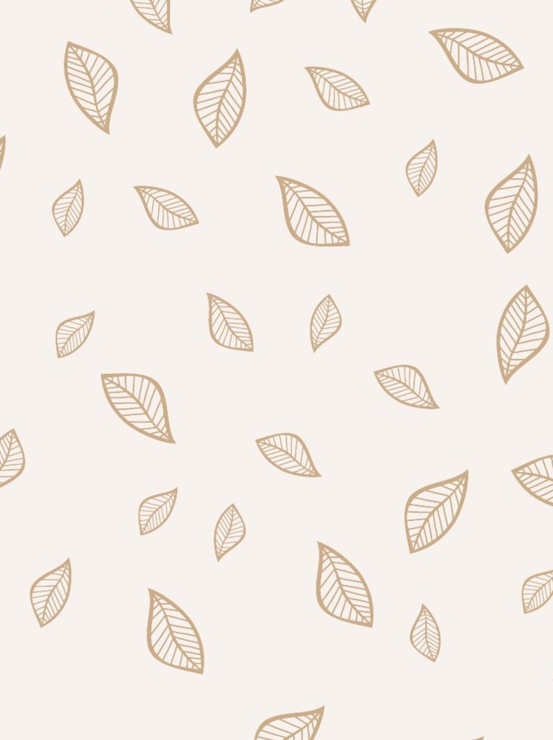 Lé unique papier peint - Motif Edgar le renard Multicolore - Kiabi