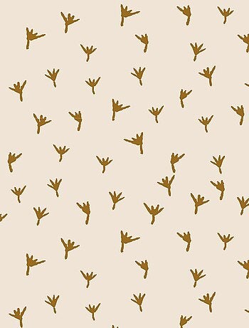 Lé unique papier peint - motif isidore