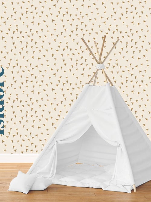 Lé unique papier peint - Motif Isidore - Kiabi