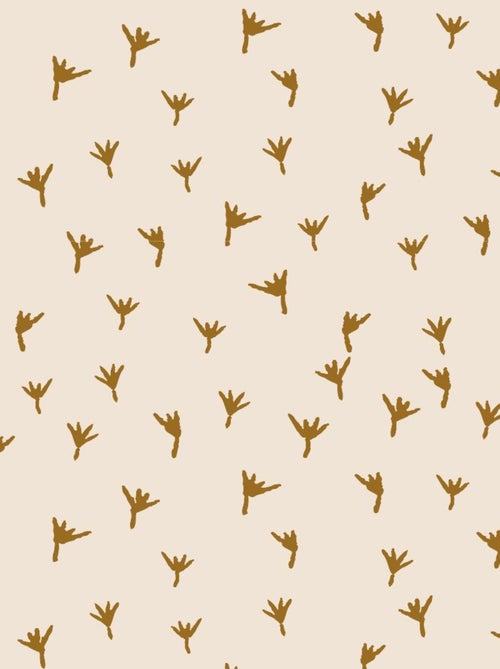 Lé unique papier peint - Motif Isidore - Kiabi
