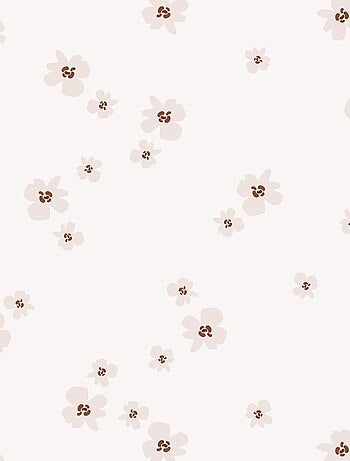 Lé unique papier peint - motif paloma
