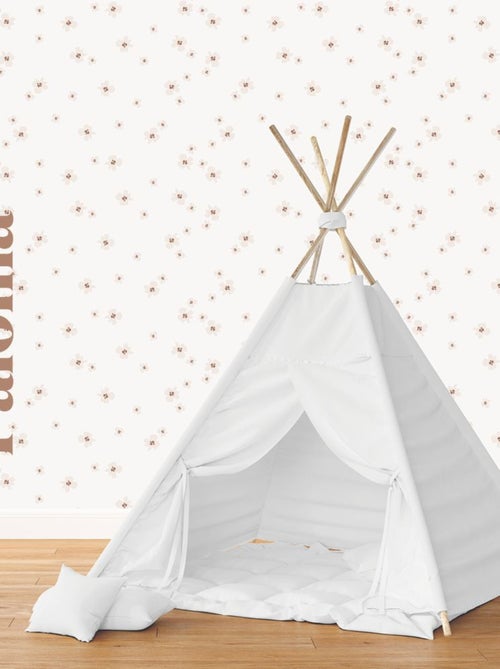 Lé unique papier peint - Motif Paloma - Kiabi