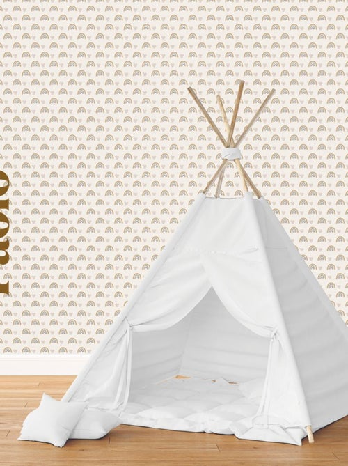 Lé unique papier peint  - Motif Paolo - Kiabi