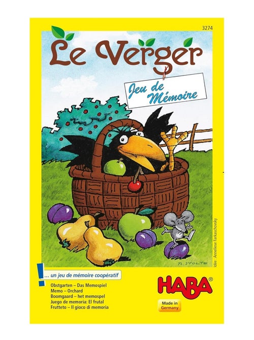Le verger - jeu de mémoire - Kiabi