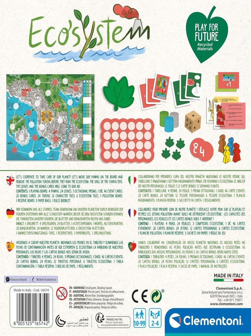 L'ecosystème, 100 % Recyclé - Clementoni Multicolore - Kiabi