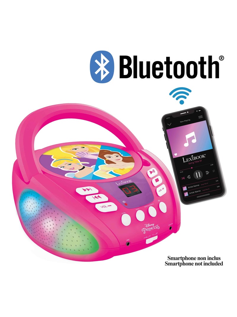 Lecteur CD Bluetooth Disney Princess Noir - Kiabi