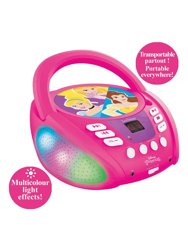 Lecteur CD Bluetooth Disney Princess Noir - Kiabi
