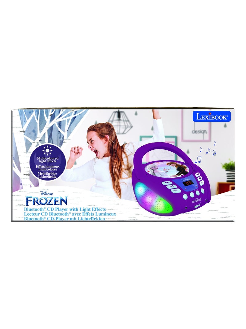 Lecteur CD Bluetooth La Reine des Neiges Violet - Kiabi