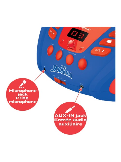 Lecteur cd bluetooth spider-man - Kiabi