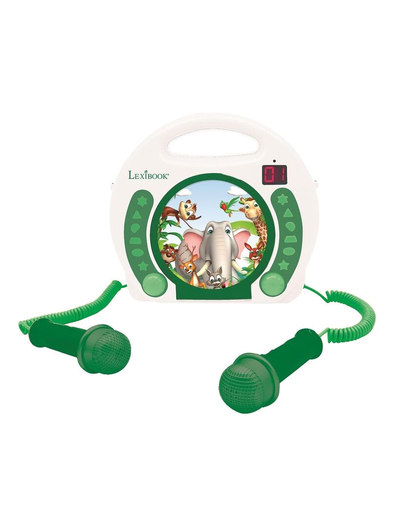 Lecteur Cd Portable Avec 2 Microphones Coloris Licorne - N/A - Kiabi -  39.00€