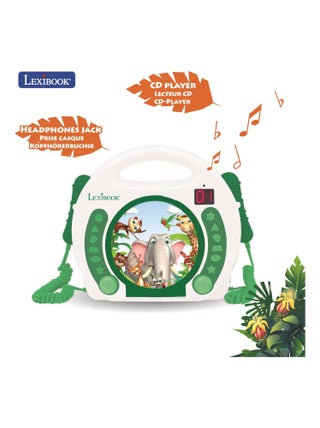 Lecteur CD portable avec 2 microphones Animaux