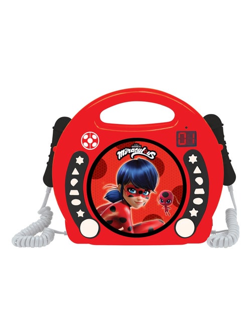 Lecteur CD portable avec 2 microphones Miraculous - Kiabi