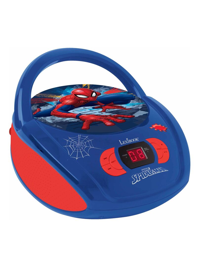 Lecteur Cd Portable Avec Prise Micro Spiderman N/A - Kiabi