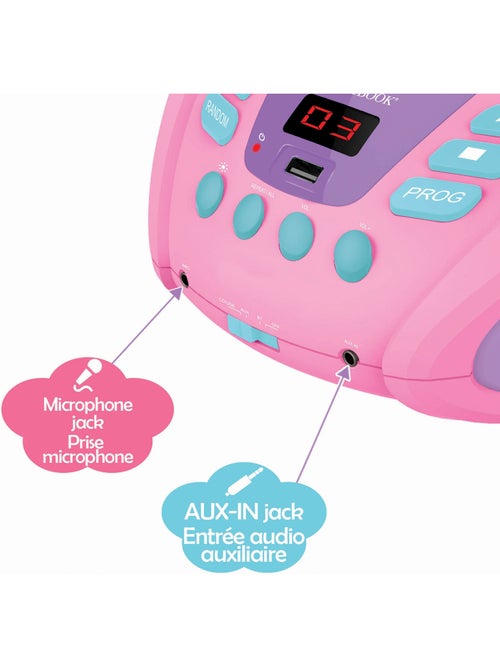 Lecteur cd portable bluetooth licorne - Kiabi Lecteur cd portable bluetooth licorne - Kiabi