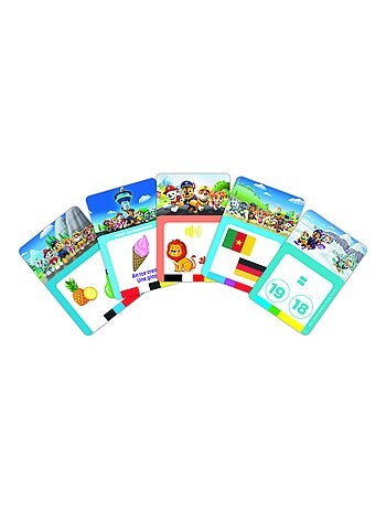 Lecteur de cartes interactif parlant bilingue Quizz Hit Pat Patrouille anglais et français