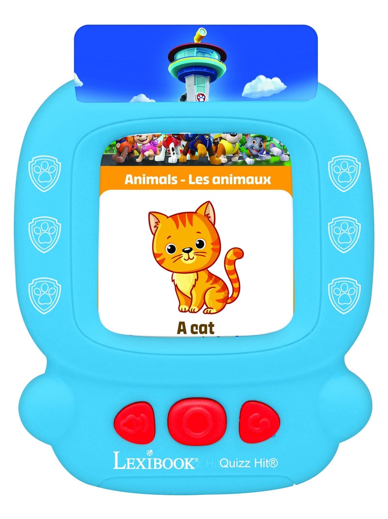 Lecteur de cartes interactif parlant bilingue Quizz Hit Pat Patrouille anglais et français Bleu - Kiabi
