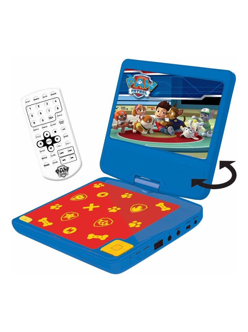 Lecteur DVD portable 7" Pat' Patrouille Bleu - Kiabi