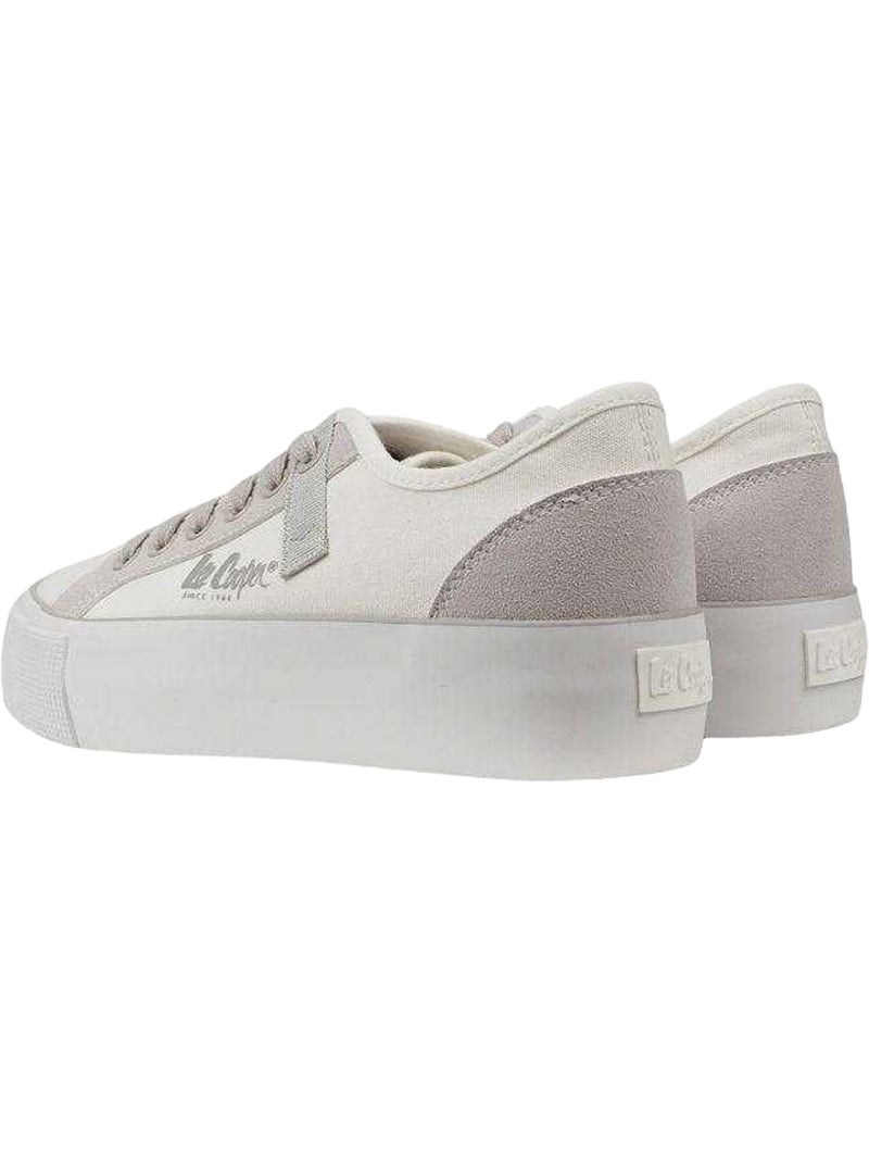 Lee Cooper - Baskets motif/style blocs de couleurs Blanc - Kiabi
