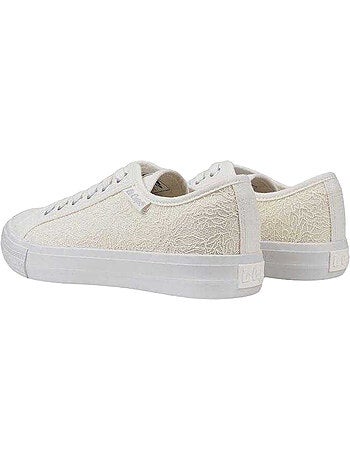 Lee Cooper - Baskets motif/style Bord à dentelle