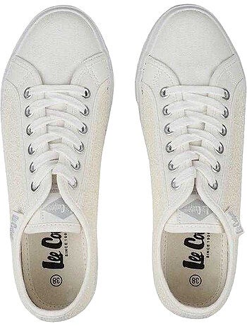 Lee Cooper - Baskets motif/style Bord à dentelle