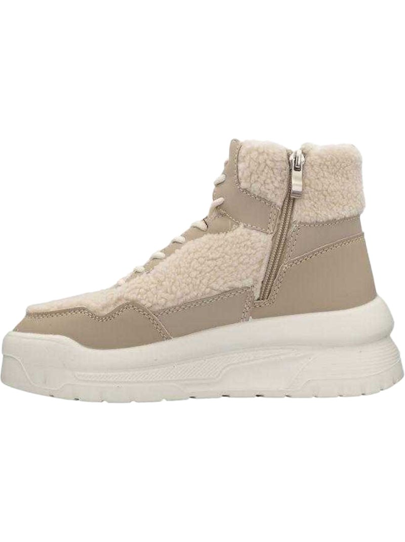 Lee Cooper - Baskets motif/style logo Beige - Kiabi
