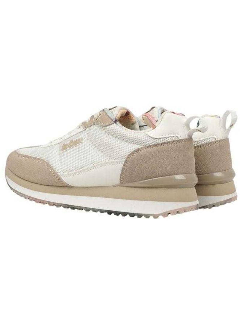 Lee Cooper - Baskets motif/style logo Beige/Blanc - Kiabi